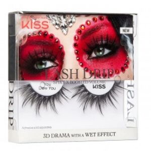 KISS Lash Drip False Eyelashes in the style You Dew You new in box 14mm